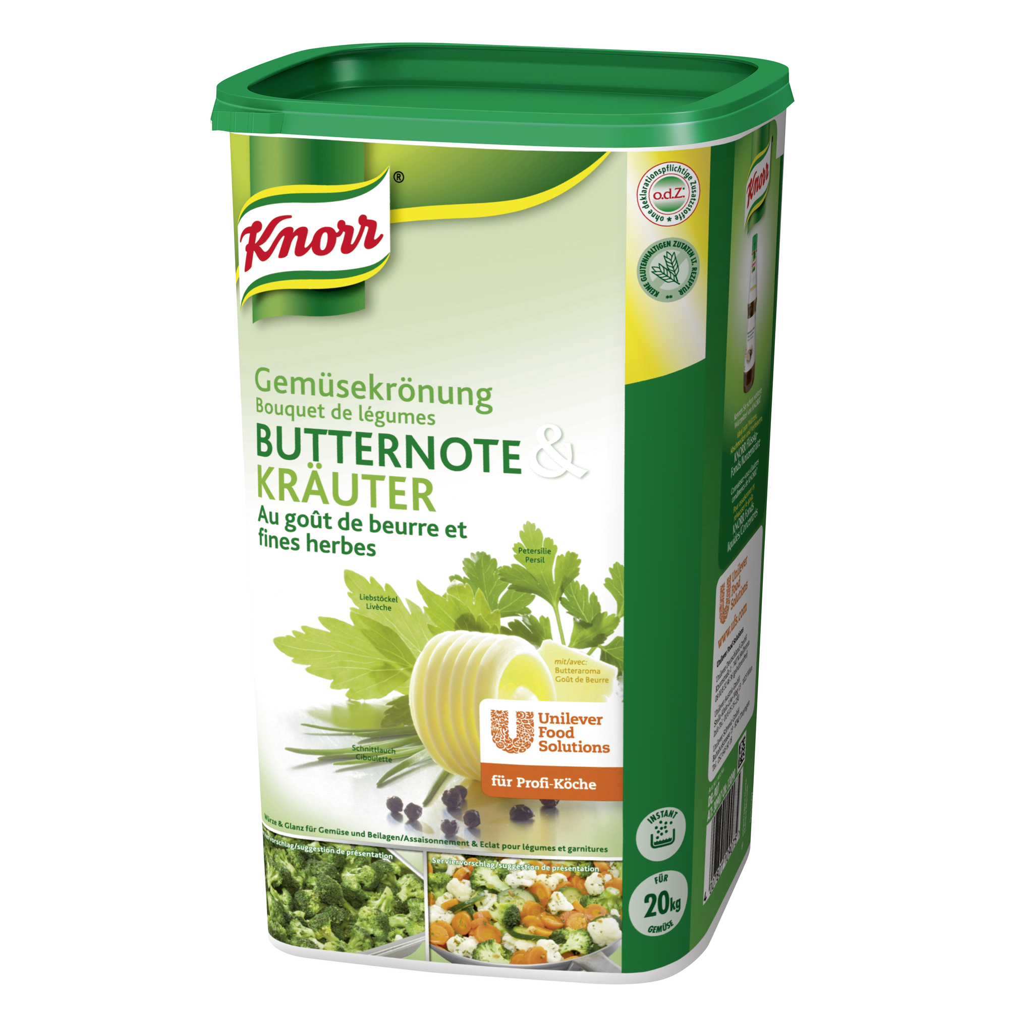 Gemüsekrönung Kräuter/Butter 1000g